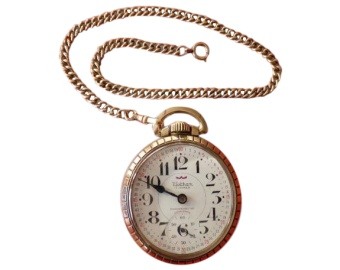 17 Jewel Waltham Pocket Watch
