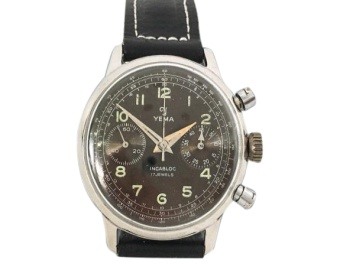 Yema Chronograph Valjoux 92 Watch