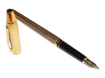 18ct Gold Cross Pen