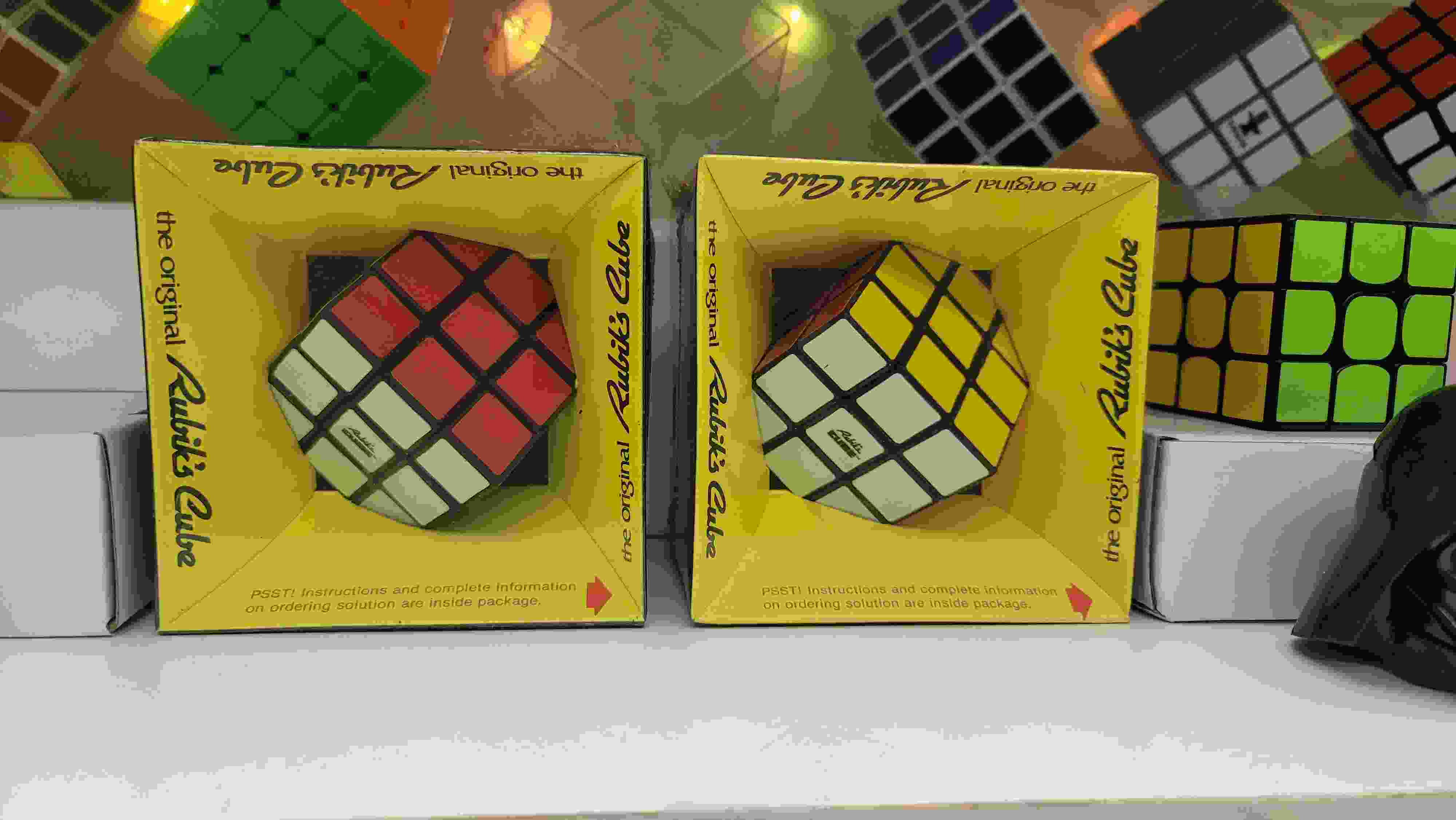 The original Rubix Cube