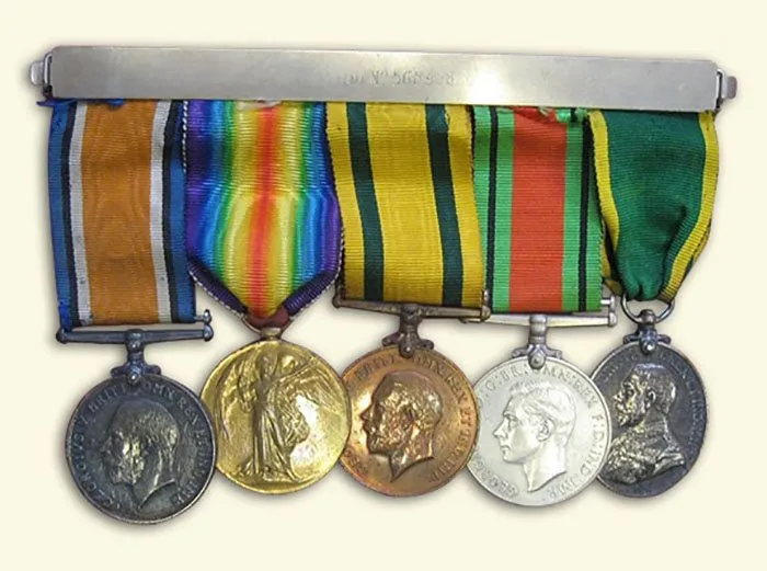 Medals from WW1