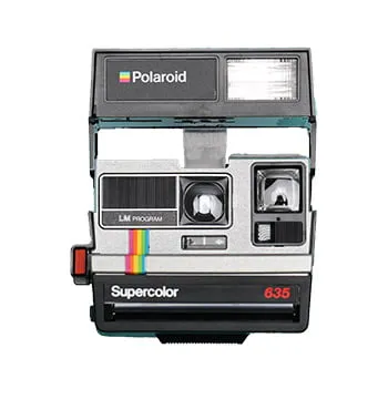 Polaroid camera 635
