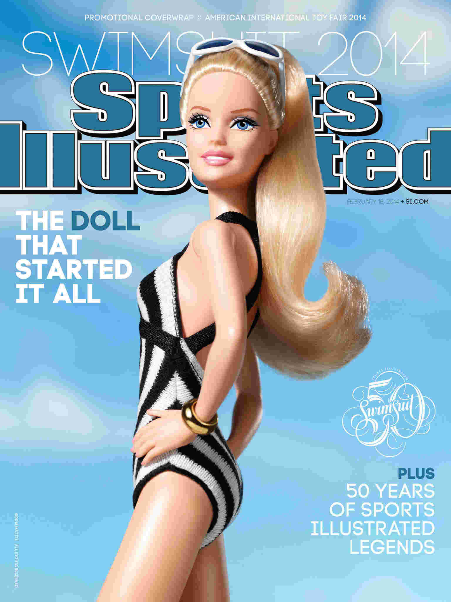 Barbie's Sports Illustrated Swimsuit Issue Causes a Stir Online - The New  York Times