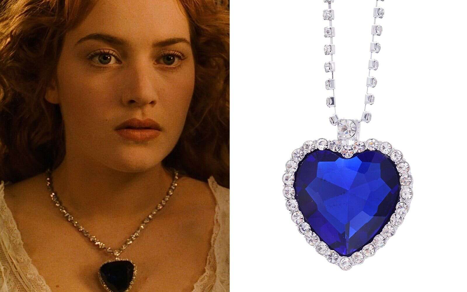 kate winslet rose heart of the ocean titanic necklace