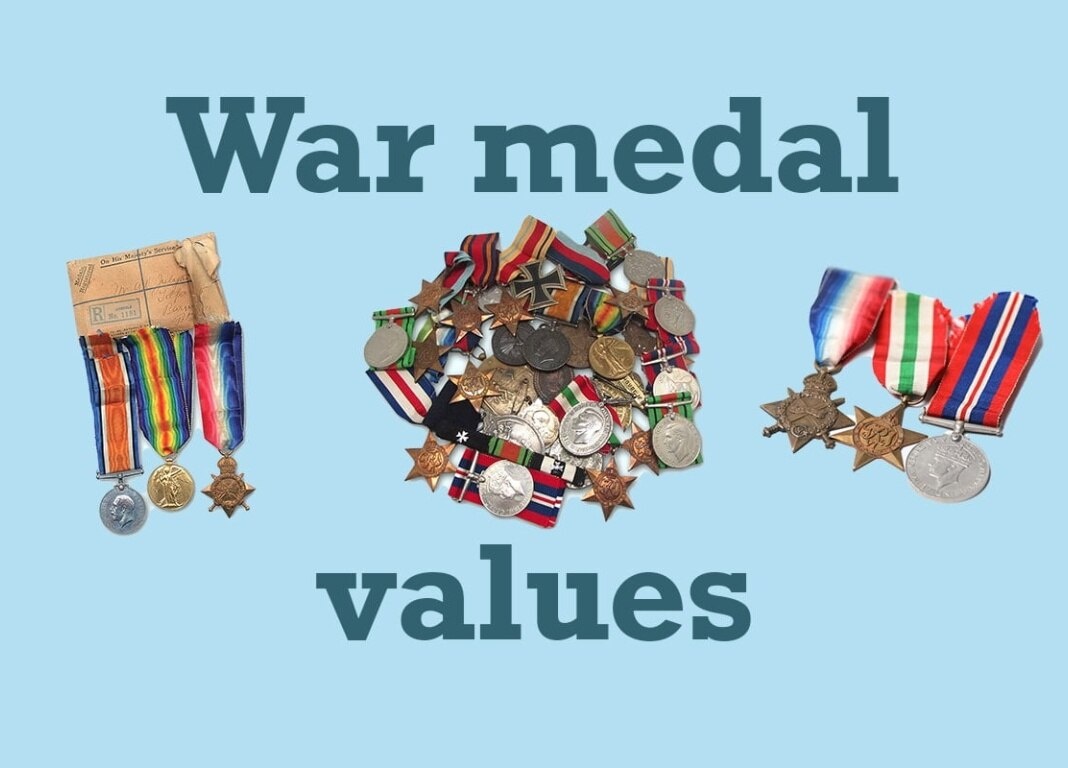War medal values - a guide