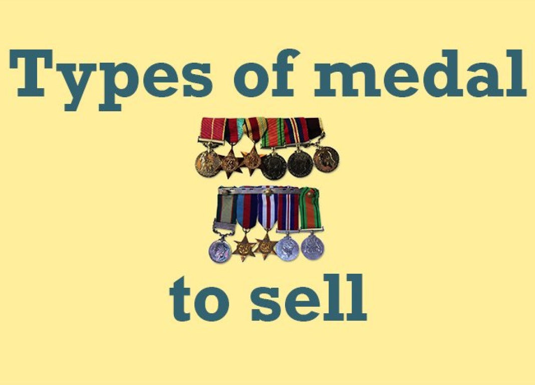 Types of military medals to sell - a guide