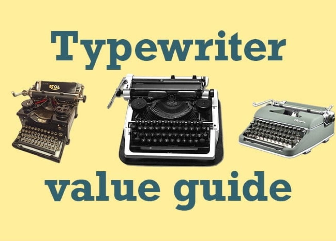 How Much Are Old Typewriters Worth?