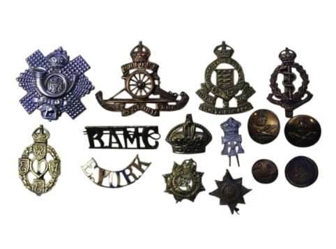 Collar and Cap Badges image