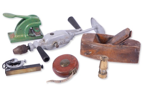 Vintage tools, equipment and instruments image