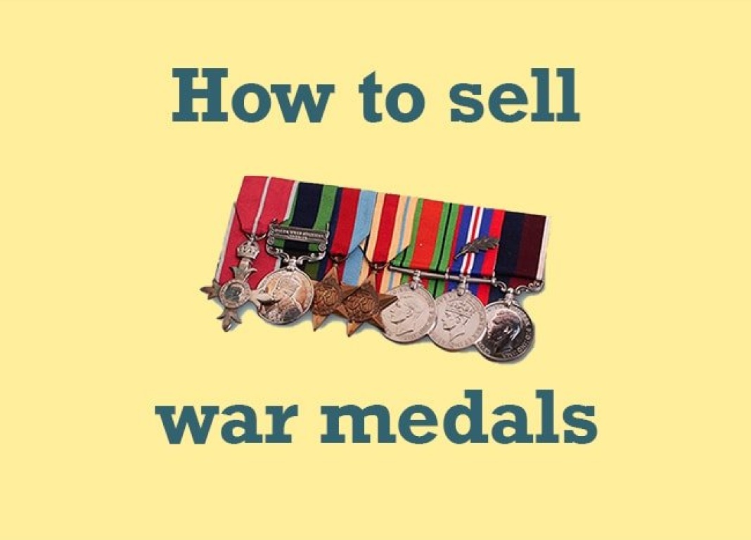 How to sell war medals - a guide