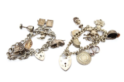 Silver Charm Bracelets image